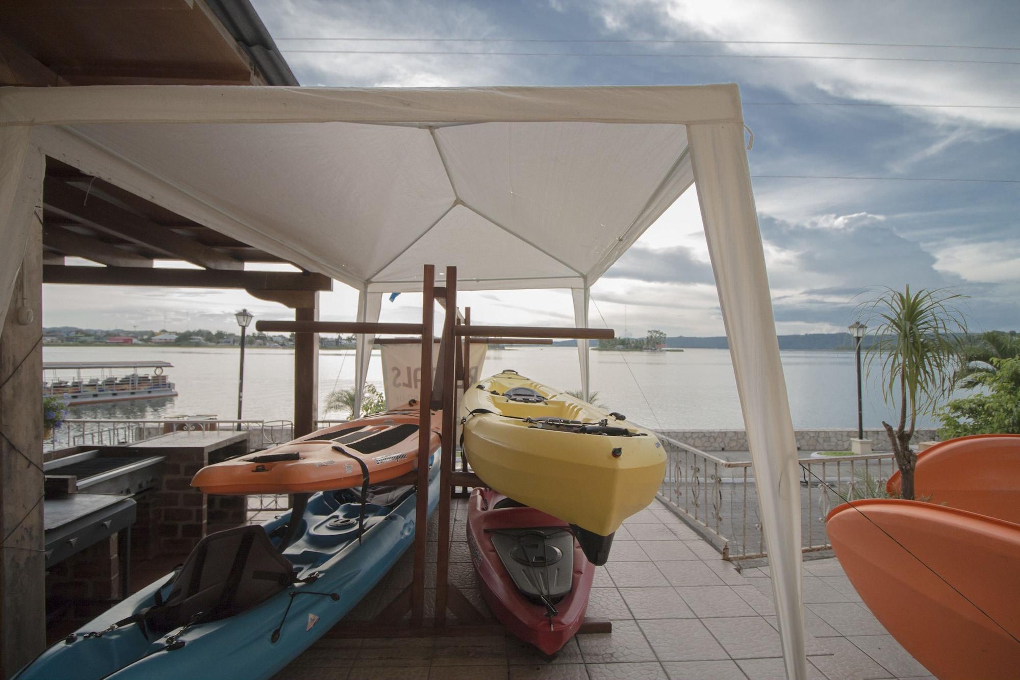 Hotel Flores De Peten Y Restaurante Экстерьер фото